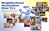 Neighborhood Association How To's - City of Lincoln & Lancaster