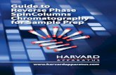Guide to Reverse Phase Spin Columns Chromatography for Smaple