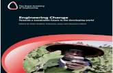Engineering Change Towards a sustainable future in the developing