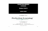 Hampton-Brown Avenues, Grades Pre Kâ€“5 - Perfection Learning