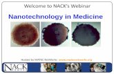 Nanotechnology in Medicine - MATEC NetWorks