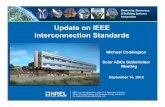 IEEE Standards Update, Michael Coddington