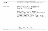 GAO-04-105 Federal Drug Offenses: Departures from Sentencing