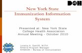 New York State Immunization Information System