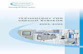 TECHNOLOGY FOR VACUUM SYSTEMS - SciQuip