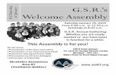 G.S.R.’s y Welcome Assembly - AA87.org