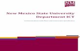 New Mexico State University Department ICT