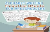 Practice Sheets FOR PRESCHOOLERS