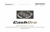Manual Electronic Lock - CashDro