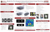 Model for Pre-Surgical Intracerebral Hemorrhage Planning