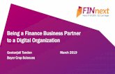 Being a Finance Business Partner to a Digital Organization