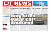 O Holy sites: Qatar call deplored - KINGDOM OF BAHRAIN