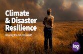 Climate & Disaster Resilience