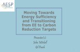Moving Towards Energy Sufficiency and Transitioning from ...