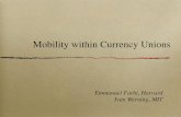 Mobility within Currency Unions - BdE