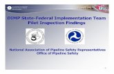 DIMP State-Federal Implementation Team Pilot Inspection ...