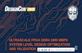 ULTRASCALE FPGA DDR4 2400 MBPS SYSTEM LEVEL DESIGN ...