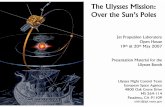 The Ulysses Mission: Cover Slide Over the Sun™s Poles