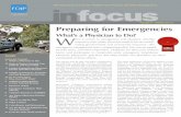 Preparing for Emergencies - FOJP Service Corporation