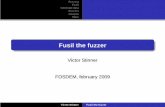 Fusil the fuzzer -