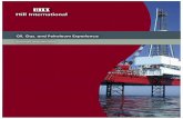 Oil, Gas, and Petroleum Experience - Hill International
