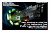 OWil AhittOpen Wireless Architecture (OWA) Technology Core