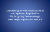Optimizing Bowel Preparation in an Inpatient Population ...
