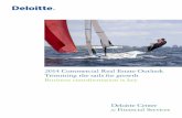 2014 Commercial Real Estate Outlook Trimming the sails for