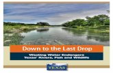 Down to the Last Drop - Environment Texas
