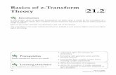 Basics of z-Transform Theory - ASK