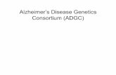 Alzheimer's Disease Genetics Consortium (ADGC)
