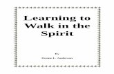 Learning to Walk in the Spirit