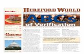 ABCs of Verification - American Hereford Association