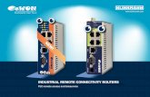 IndustrIal remote ConneCtIvIty routers PLC remote access and