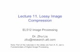Lecture 11. Lossy Image Compression
