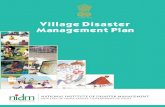 Village Disaster Management Plan : Training Module - NIDM