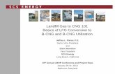Landfill Gas to CNG 101 Basics of LFG Conversion to B-CNG and