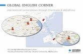 Global english corner - ascilite