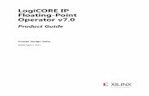 Xilinx PG060 LogiCORE IP Floating-Point Operator v7.0, Product