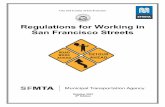 REGULATIONS FOR WORKING IN - San Francisco Municipal