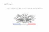 The French White Paper on defence and national security