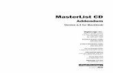 MasterList CD 2.4 Addendum - Digidesign Support Archives