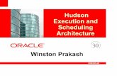 Hudson Execution and Scheduling Architecture Winston Prakash