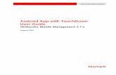 Using the Android with TouchDown App - Novell