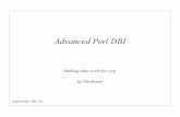 Advanced Perl DBI - BackPan - Perl.org