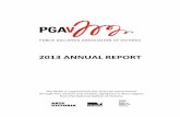 2013 ANNUAL REPORT - PGAV