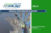 ANNUAL PERFORMANCE REPORT - MassDOT