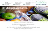 A Physical Activity Toolkit for Registered Dietitians