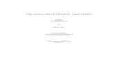 the analysis of chaotic time series - School of Electronic Engineering