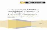 Curtin English Sample Programs and Introduction package